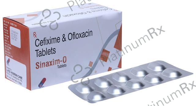 Sinaxim 200/200mg O Tablet 10s