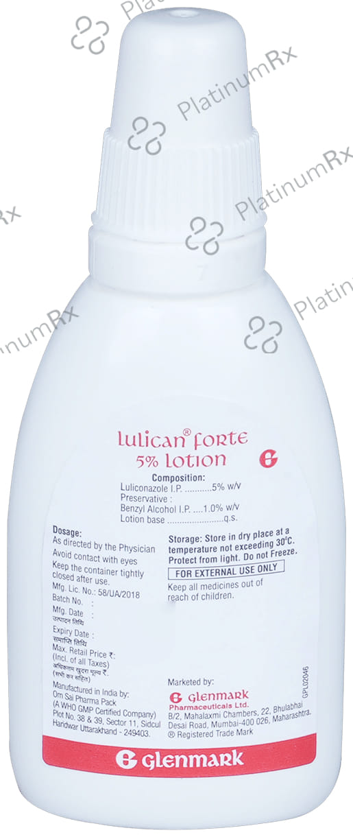 Lulican 5% Forte Lotion 15ml