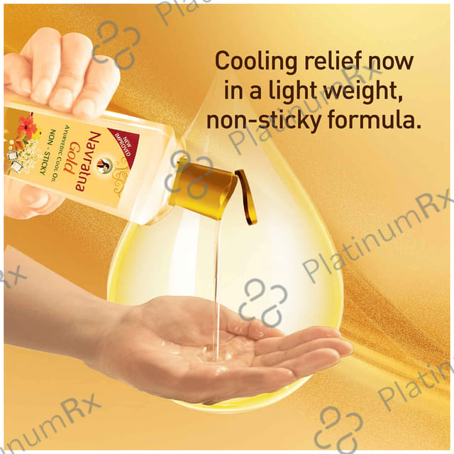 Navratna Gold Ayurvedic Cool Oil 200 ml