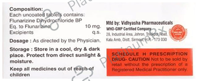 Flucalm 10mg Tablet 10s