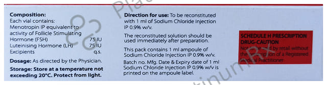 Menogo Sure HP 75IU Injection