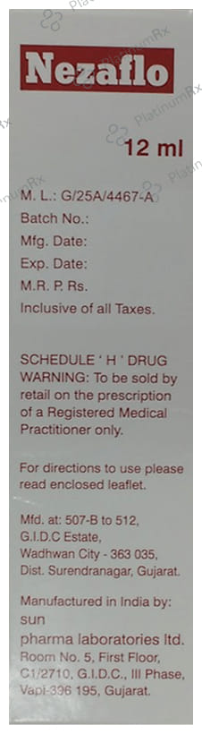 Nezaflo Nasal Spray 12ml