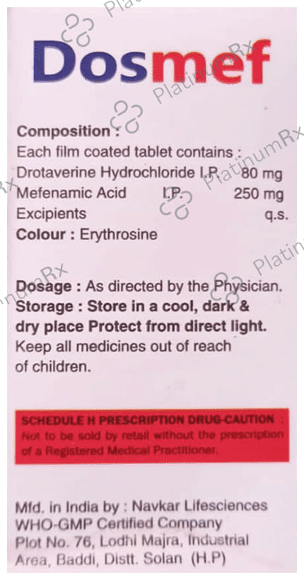 Dosmef Tablet