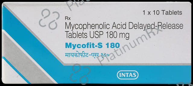 Mycofit-S 180mg Tablet DR