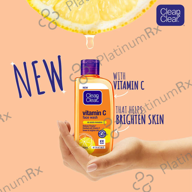 Clean & Clear Vitamin C Face Wash 50ml
