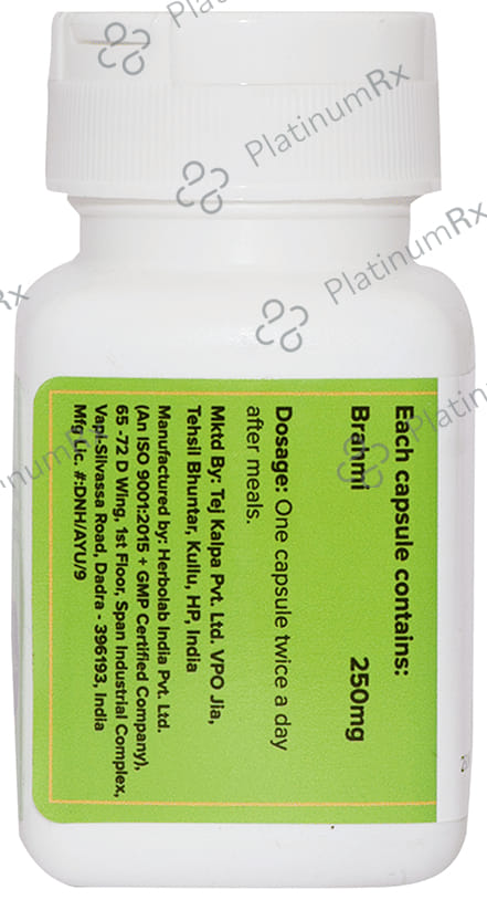 Oujasya Brahmi 250mg Capsule