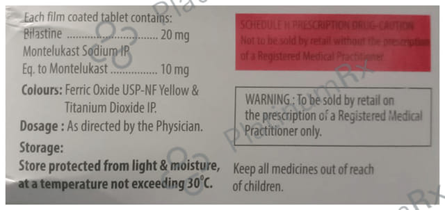 Alerdain M 2.5/4mg Tablet 10s