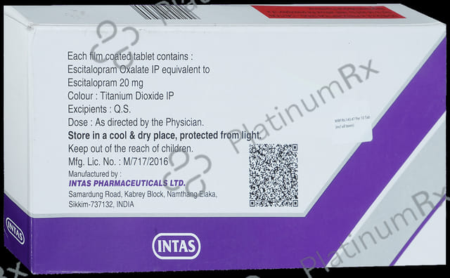 Depranex 20mg Tablet 10s