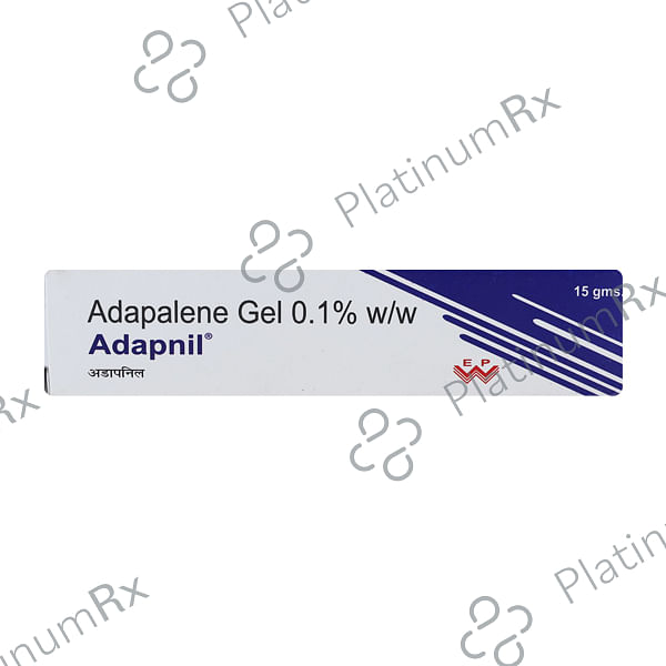 Adapnil 0.1% Gel 15gm