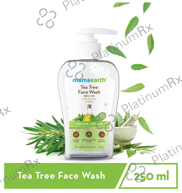 Mamaearth Tea Tree Face Wash 250ml