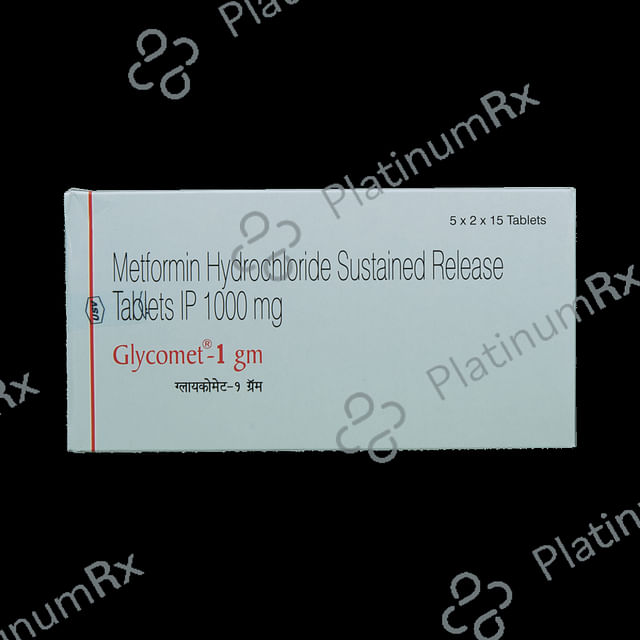 Glycomet SR 1mg Tablet 15s