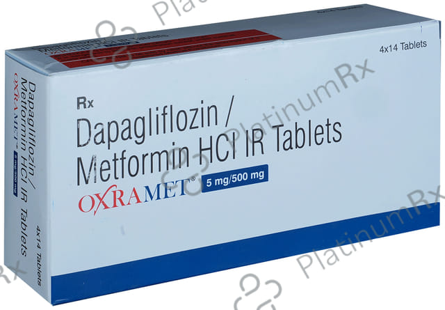 Oxramet 5/500mg Tablet IR 14s