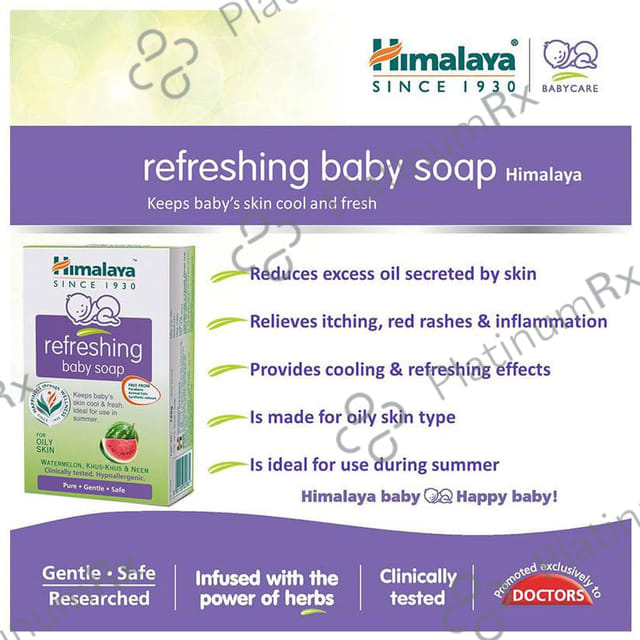 Himalaya Refreshing Baby Soap 75gm