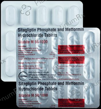 Sitabite M 50/1000 Tablet