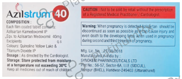 Azilstrum 40mg Tablet 10s