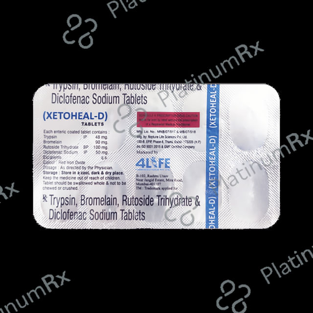 Xetoheal D Tablet 10s