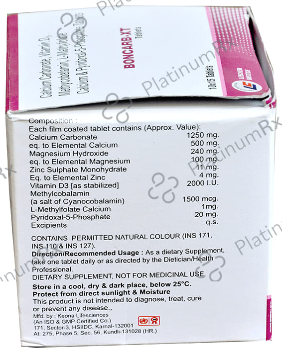 Boncarb XT Tablet 10s