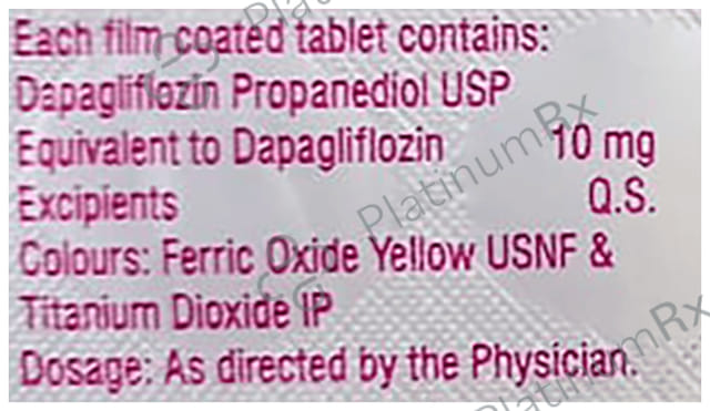 Dapabite 10mg Tablet 15s