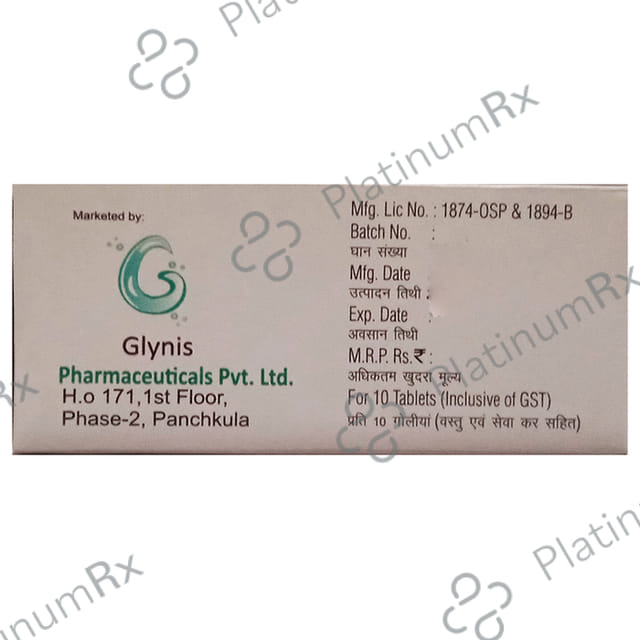Glyrova F 145/10mg Tablet 10s
