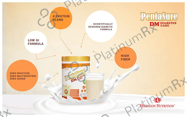 PentaSure DM Diabetes Care Vanilla Flavour Powder 1kg