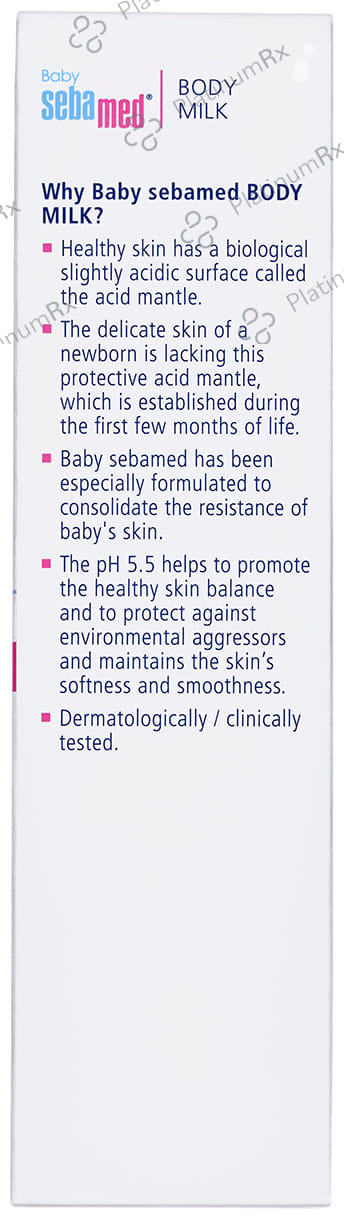 Sebamed Baby Body Milk with Panthenol pH 5.5 Lotion 400ml
