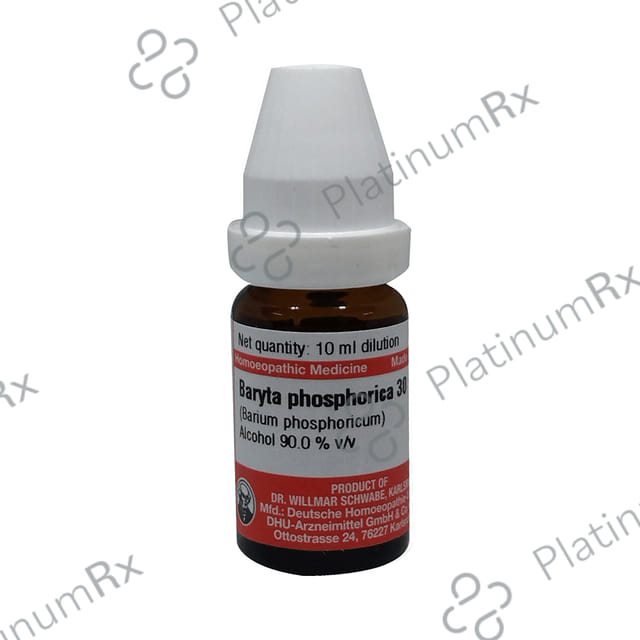 Dr Willmar Schwabe Germany Baryta Phosphorica Dilution 30