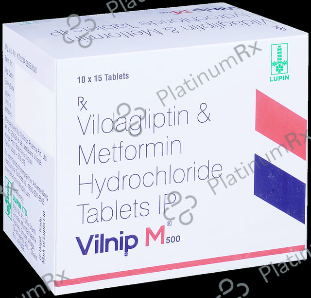 Vilnip M 500/50mg Tablet 15s