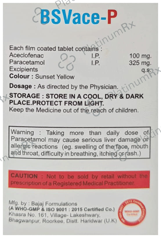 Bsvace-P Tablet