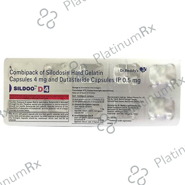 Sildoo-D4 Combipack Capsule 20s