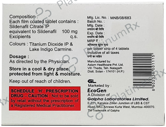 Drx 100mg Tablet 4s