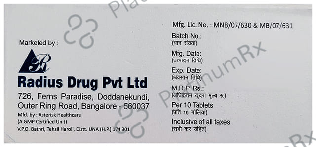 Riocard 100mg Tablet ER 10s