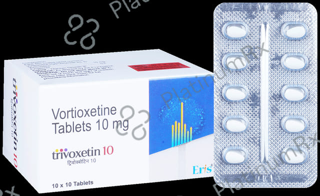 Trivoxetin 10mg Tablet 10s