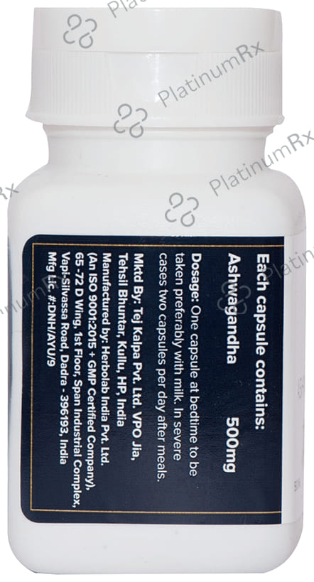 Oujasya Ashwagandha 500mg Capsule