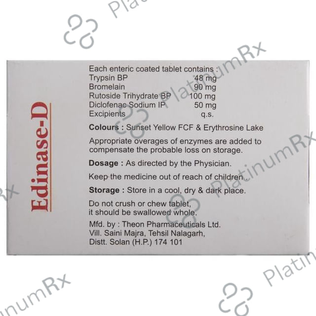 Edinase D Tablet 10s