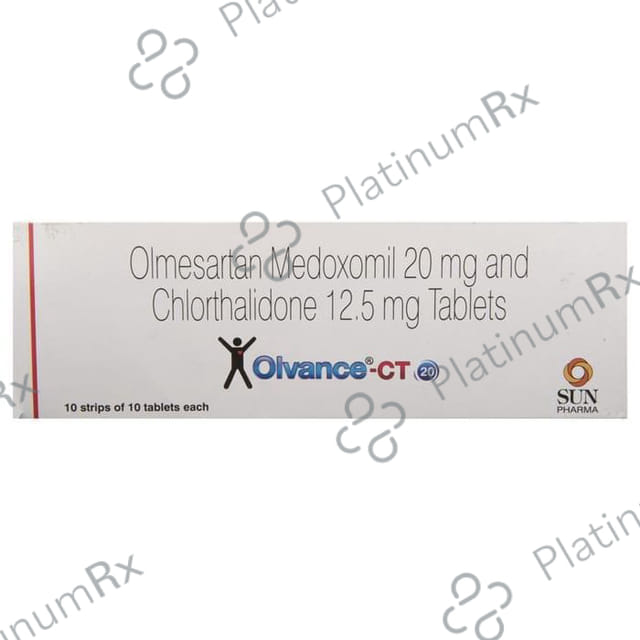 Olvance CT 12.5/20mg Tablet 10s