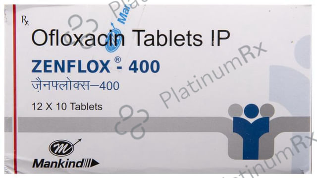 Zenflox 400mg Tablet 10s