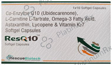 Resq-10 Resq10 Soft Gelatin Capsule