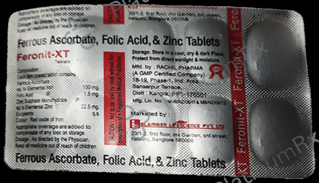 Feronit XT Tablet 10s