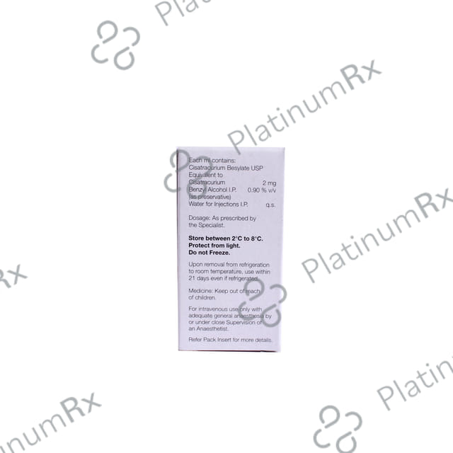 Cisblok 20mg Injection 10ml
