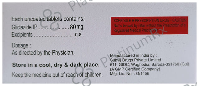 Glykrez 80 Tablet