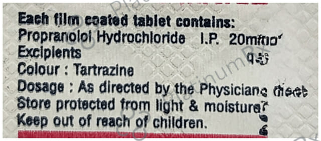 Ranox 20 Tablet