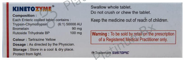 Kinetozyme Tablet 10s