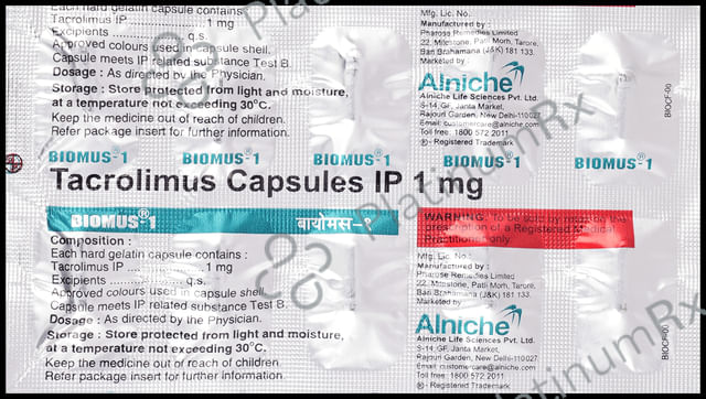 Biomus 1mg Capsule 10s