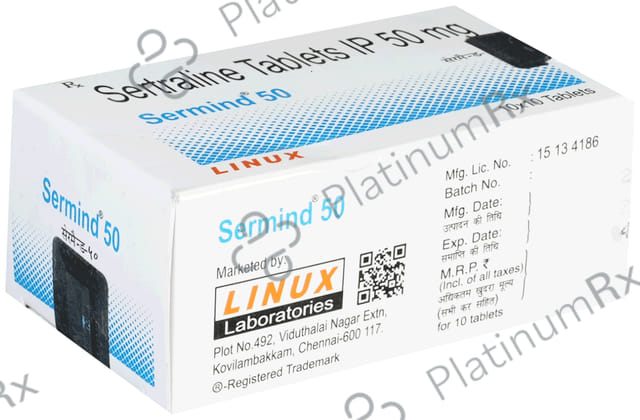 Sermind 50mg Tablet 10s