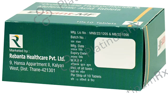 Dovant MF 80/250mg Tablet 10s