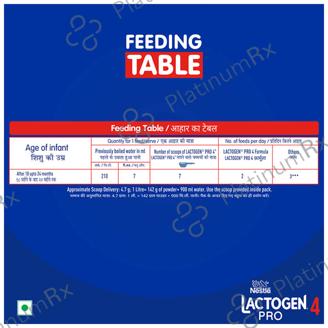 Lactogen Pro 4 Refill Powder 400gm