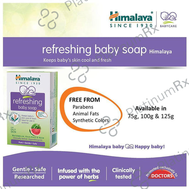 Himalaya Refreshing Baby Soap 75gm