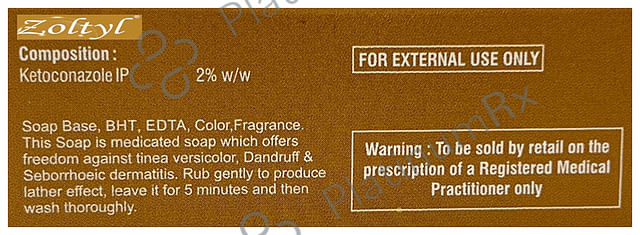 Zoltyl Ketoconazole 2% Soap