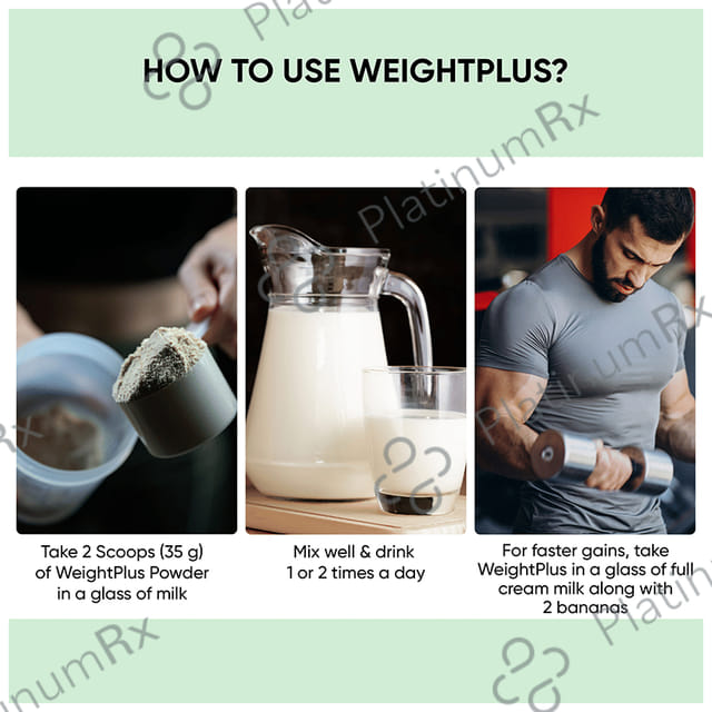 Dr. Vaidya's Weight Plus Powder Belgian Chocolate