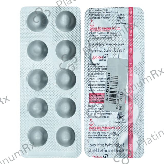 Dolcet-M 5mg/10mg Tablet